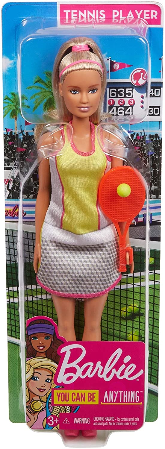 Barbie Career Tennis Player Doll Blonde