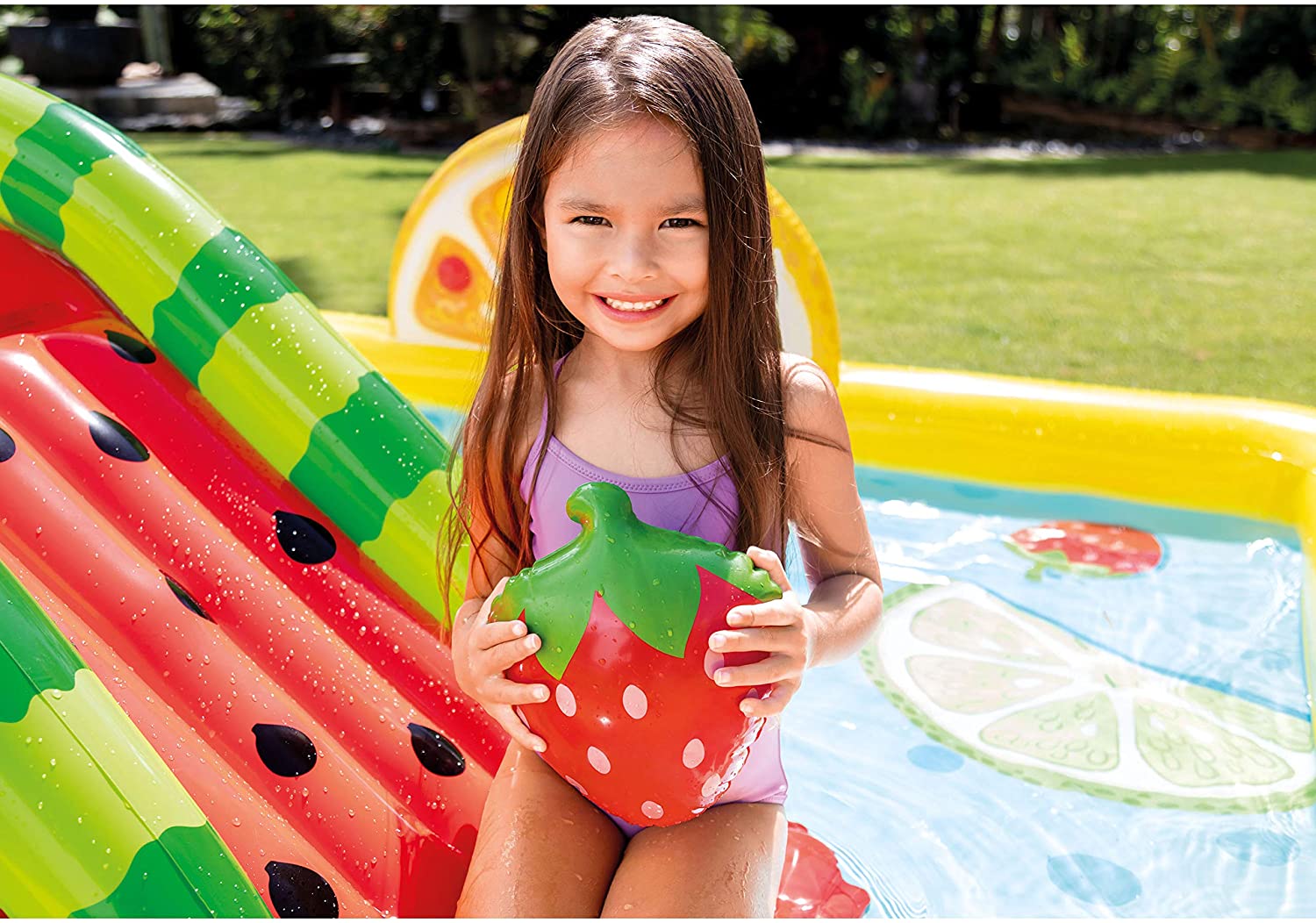 Intex Fun 'n Fruity - Inflatable play center 96X75X36 - One Shop Online Toys in Pakistan