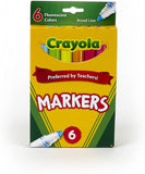CRAYOLA MARKERS (6pcs)-7748
