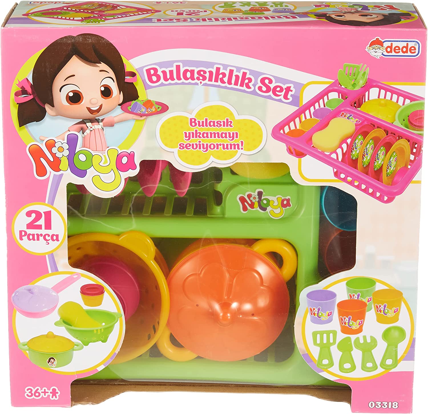 DEDE DISH DRAINER SET03318 One Shop The Toy Store