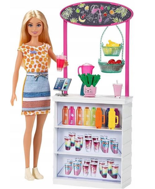 Barbie Wellness Doll Smoothie Bar Playset