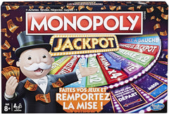Hasbro Gaming B7368 Monopoly Jackpot Fast Dealing Property Trading Game for 2 to 4 Players Age 8 Years plus
