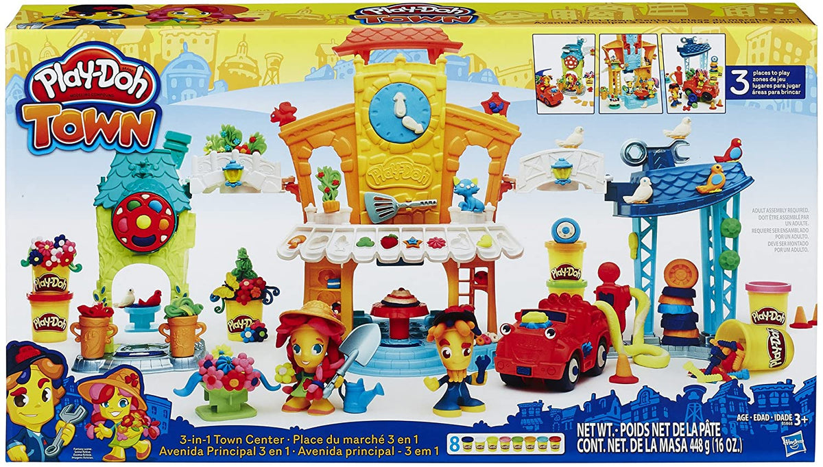 Play-Doh Town 3-in-1 Town Center - One Shop The Toy Store