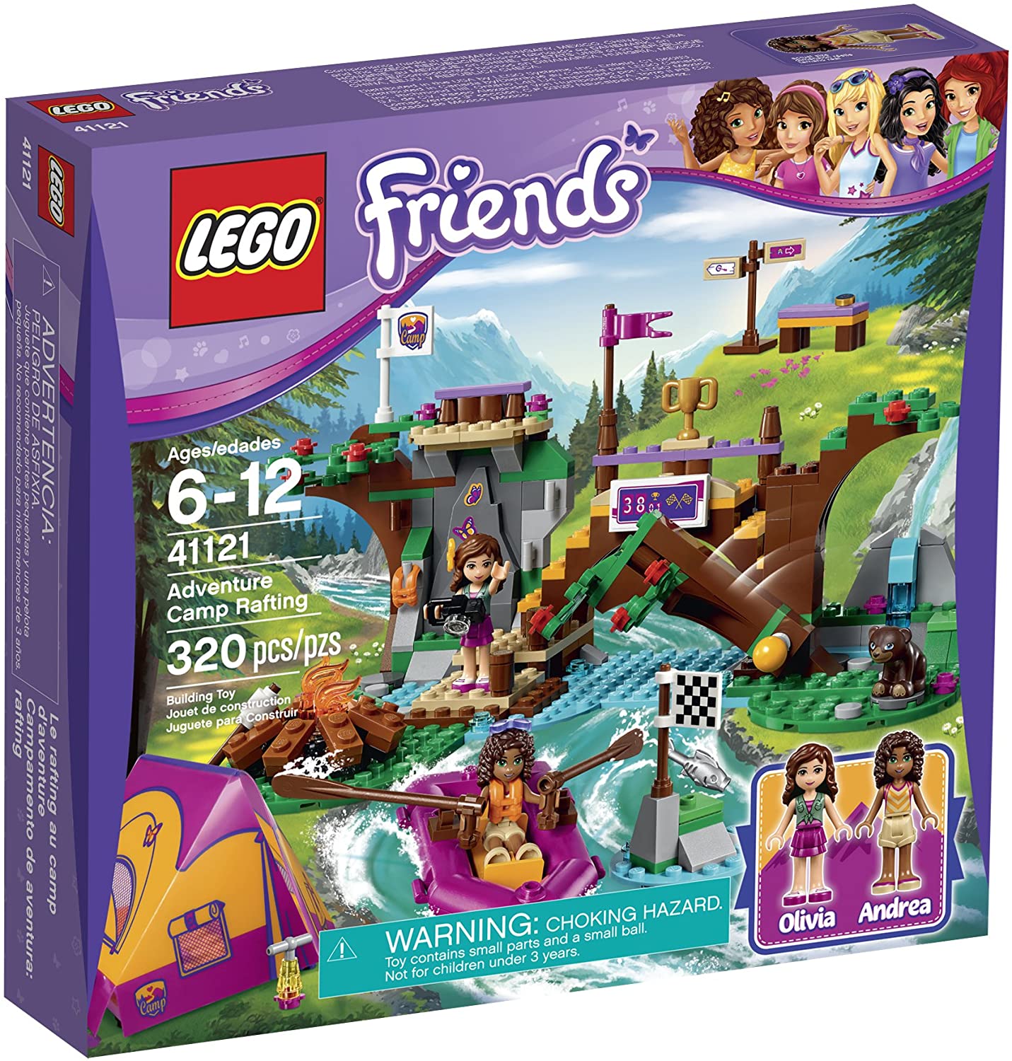 LEGO Friends Adventure Camp Rafting-41121