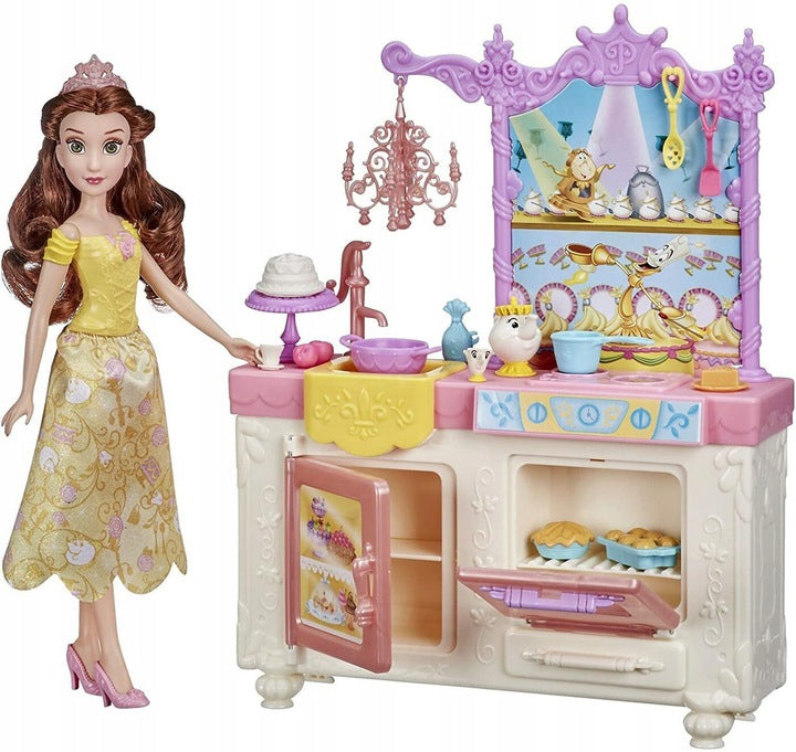 Disney Princess Belle's Royal Kitchen, Fashion Doll