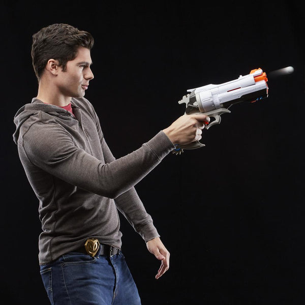 Overwatch McCree Nerf Rival Blaster with Die Cast Badge and 6 Overwatch Nerf Rival Rounds - One Shop Online Toys in Pakistan