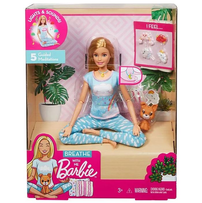 Barbie Breathe With Me Meditation Doll