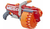 Nerf N Strike Mega Megalodon Blaster Rotating Drum Ages 8+ Toy Gun Fire Play Fun