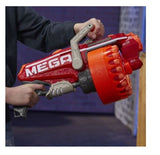 Nerf N Strike Mega Megalodon Blaster Rotating Drum Ages 8+ Toy Gun Fire Play Fun