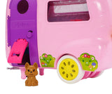Barbie Club Chelsea Camper Playset with Doll, Puppy, Car, Transforming Camper and Accessories