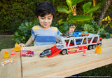 Matte Matchbox Fire Rescue Hauler
