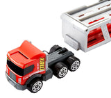 Matte Matchbox Fire Rescue Hauler