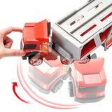 Matte Matchbox Fire Rescue Hauler