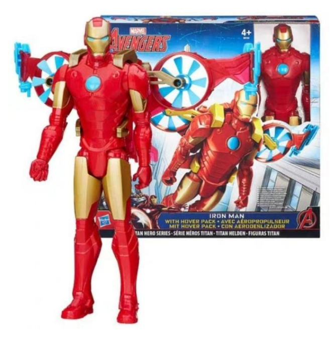 Marvel Titan Hero Series Iron Man With Hover Pack Main image