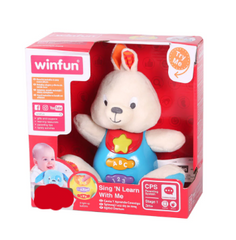 Winfun Plush Bunny and Colorful Lights