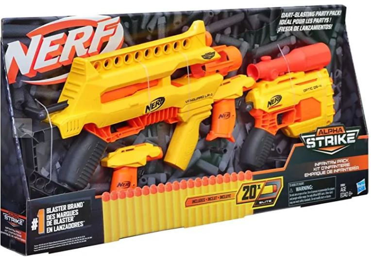 Nerf E8967 Alpha Strike Infantry Pack