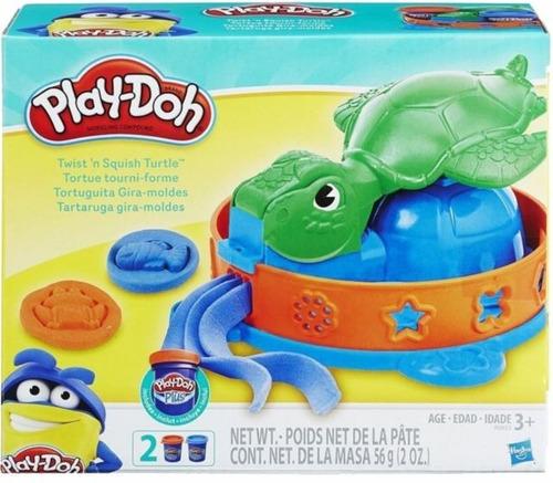 Hasbro Inc - Play-Doh - Twist N Squish Turtle Playset-A0653