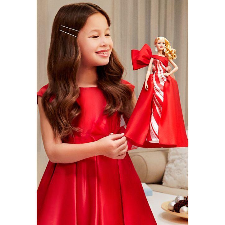 Barbie 2019 Holiday Doll Genuine Collection Blond Hair Red Dress