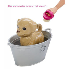 Barbie®Play ‘n' Wash Pets™ Doll and Playset