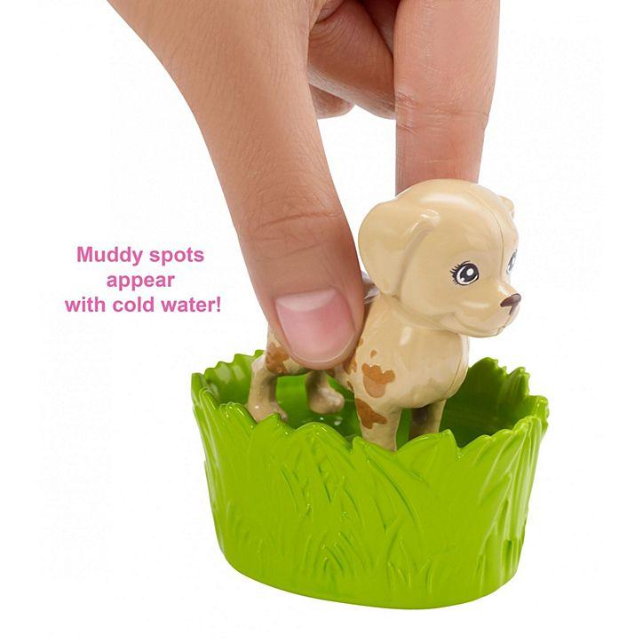 Barbie®Play ‘n' Wash Pets™ Doll and Playset