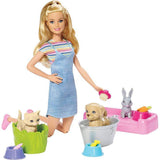 Barbie®Play ‘n' Wash Pets™ Doll and Playset
