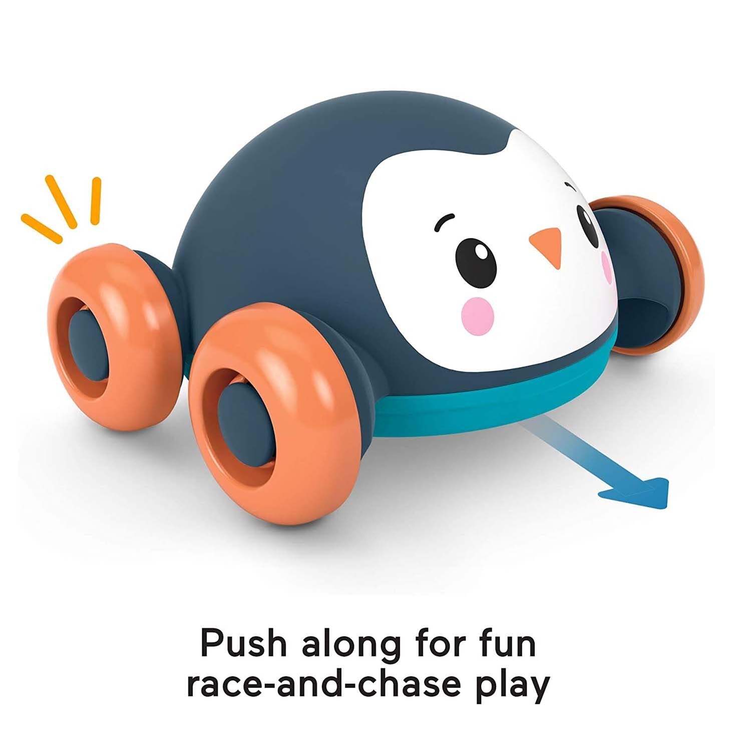 Fisher Price Roll Pop & Zoom Friends Penguin Secondary image