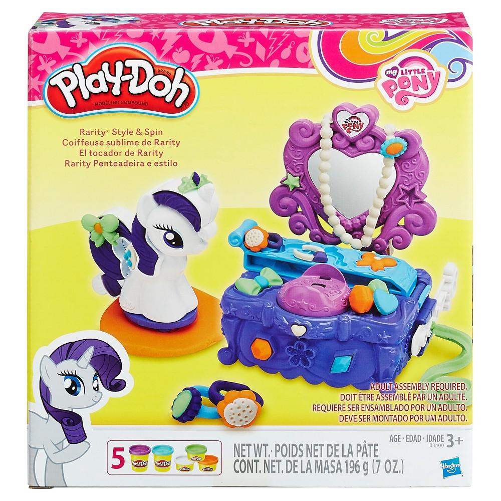 Hasbro Play-Doh My Little Pony Rarity Style & Spin Set