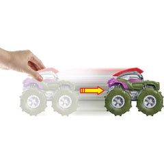 Hot Wheels Monster Trucks Twisted Tredz Marvel Hulk 1:43