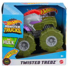 Hot Wheels Monster Trucks Twisted Tredz Marvel Hulk 1:43