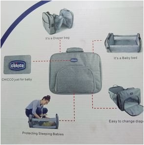 CHICCO Multi function Travel BABY BAG & BED
