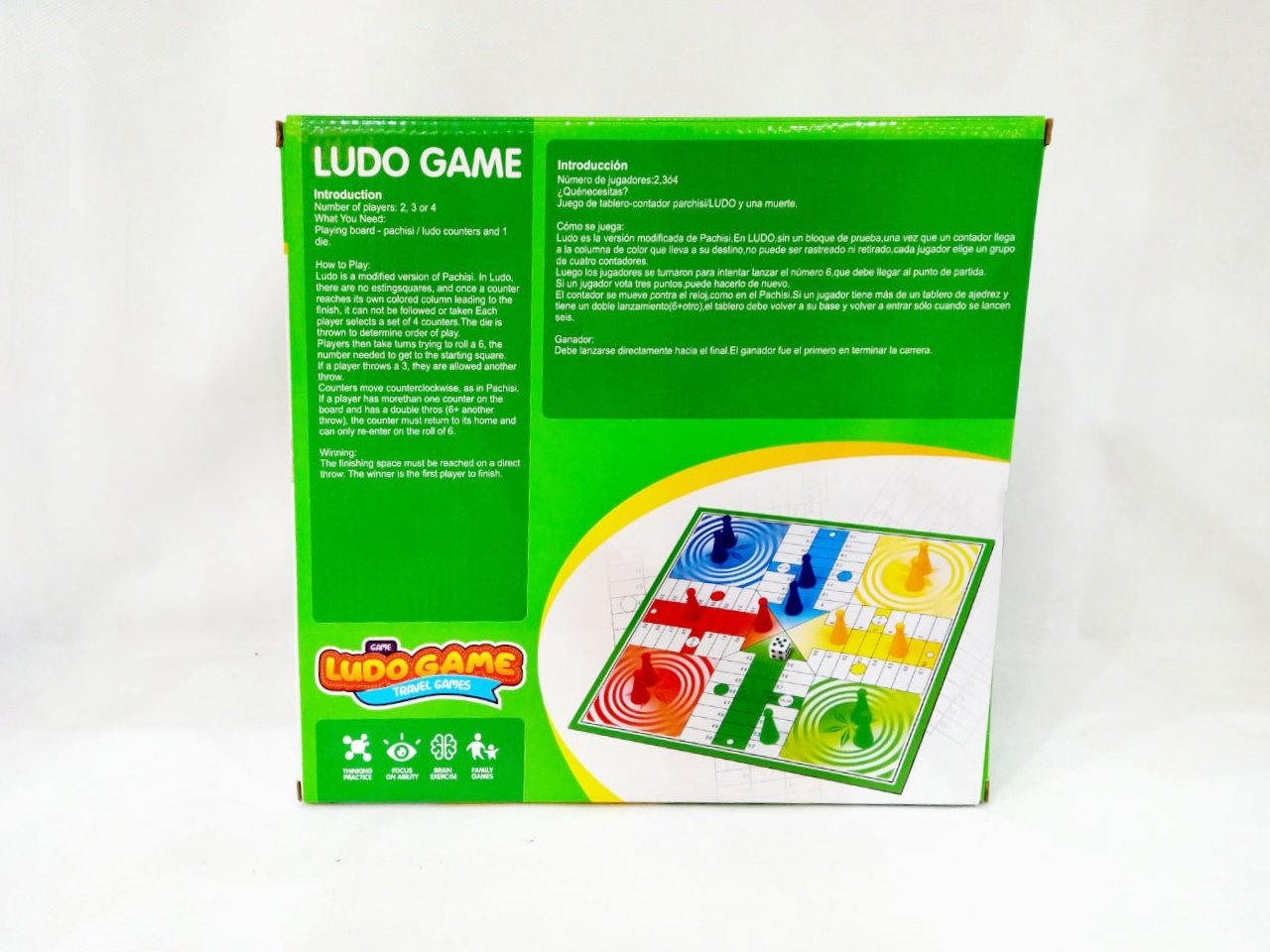 LUDO TRAVEL GAME-JF378-80