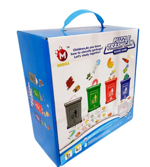 Puzzle Trash Can Board Game