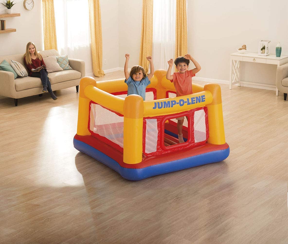 INTEX Jump-O-Lene ™ Trampolin Playhouse ( 68.5" X 68.5" X 44" ) Secondary image