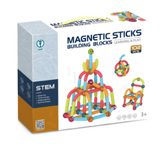 MAGNETIC STICKS BUILDING BLOCKS (102)PCS