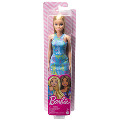 Barbie Doll Blonde hair & Flower Dress