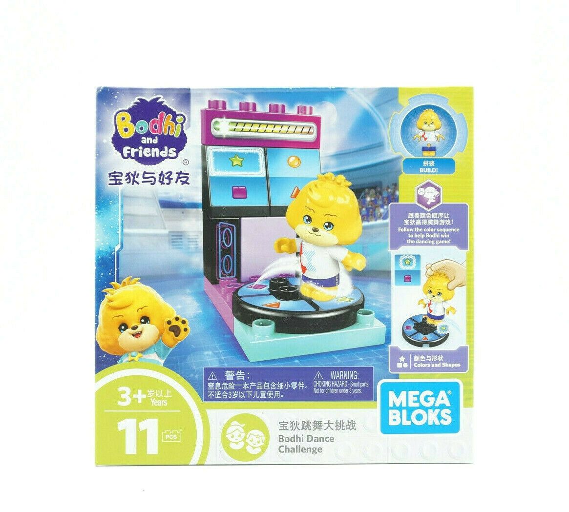 Mega Bloks Chinese Bodhi Dance Revolution Building Block Set (11)pcs