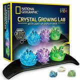 NATIONAL GEOGRAPHIC CRYSTAL GROWING LAB WITH LIGHT-UP DISPLAY BASE