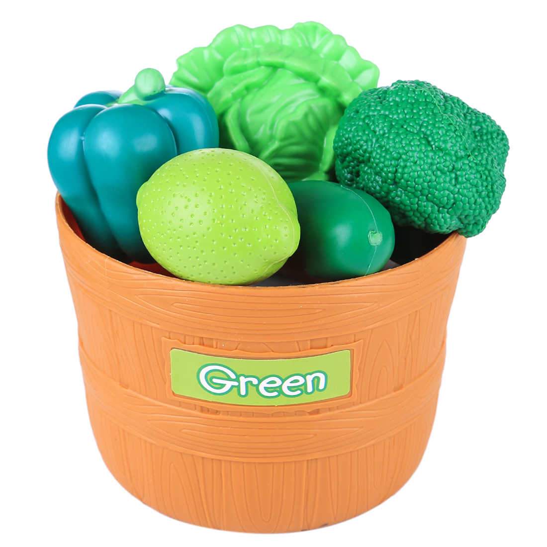 Children Pretend Play Fruits And Vegetables Playset Pre-School Learning Educational Toys Creative Cognition For Kids