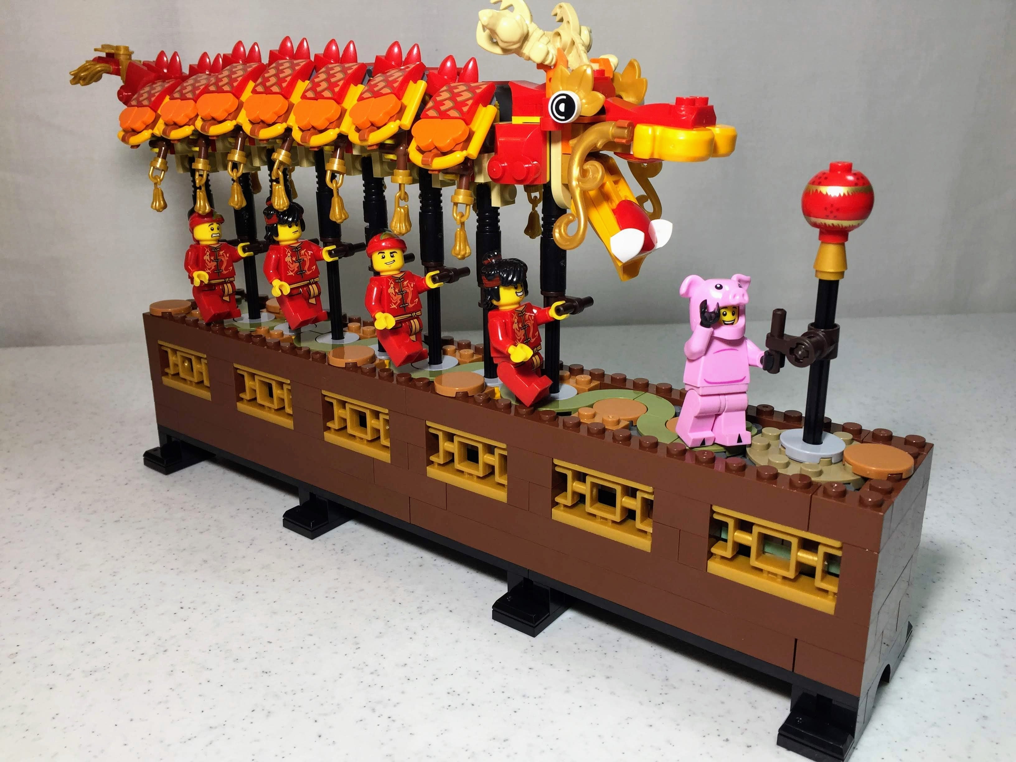 Lepin dragon top