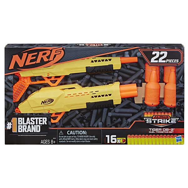 NERF Alpha Series Double Barrel Explosive Tiger