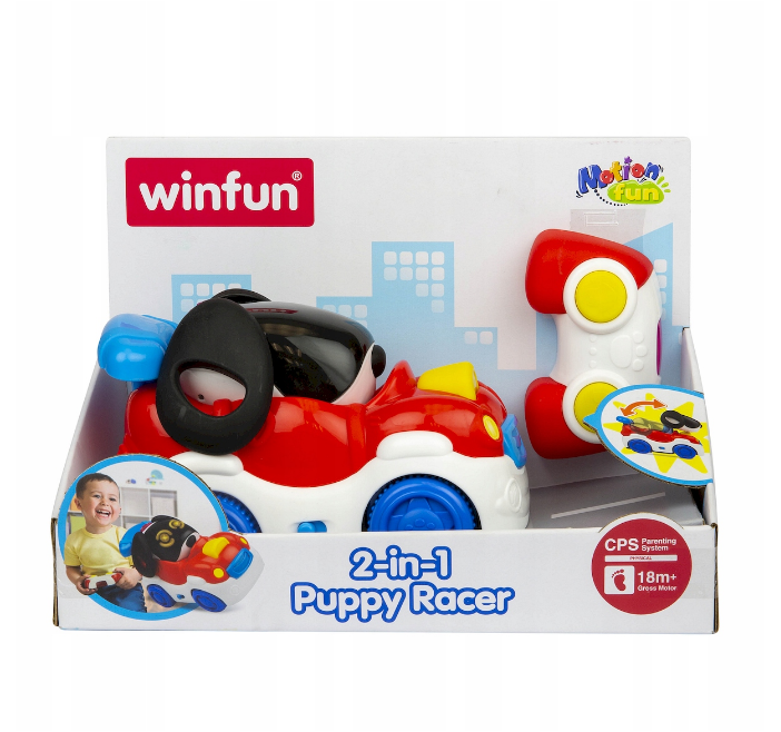 Win fun Smiley Play Controlled dog car