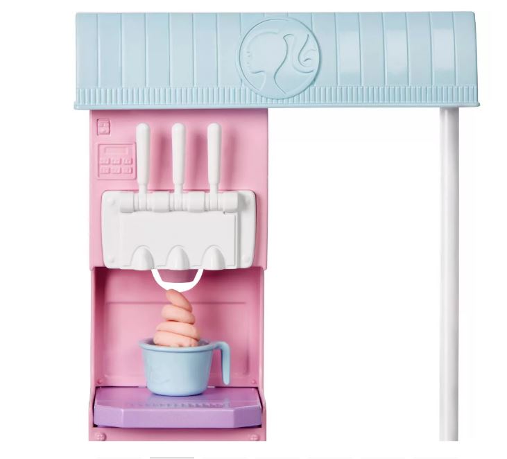 Barbie Doll Ice Cream Shop Playset