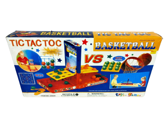 BASKETBALL VS TIC TAC TOC GAME