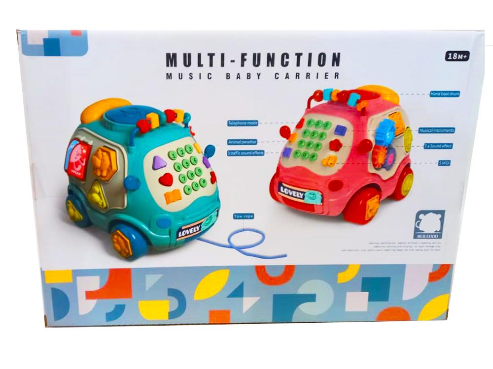 MUSICAL MULTI-FUNCTION BABY CAR-612