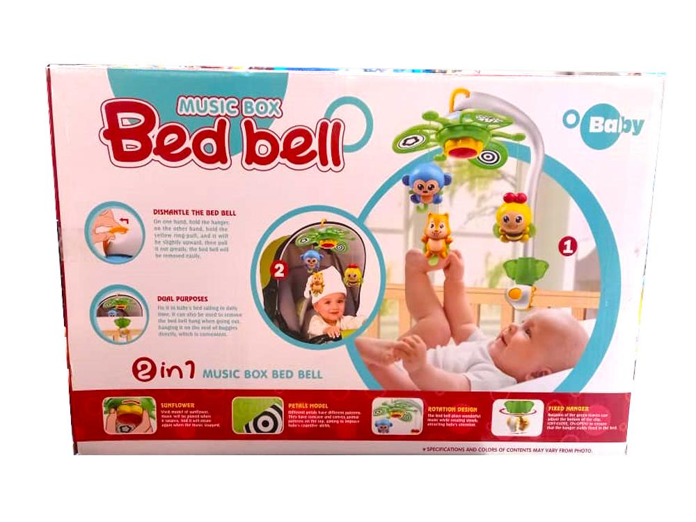 Baby Music Box Bed Bell Mobile