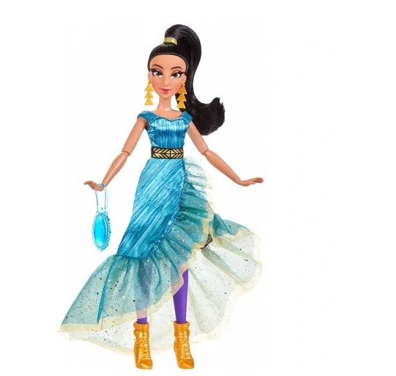 Hasbro Disney Princess Style Series Jasmine Fashion Doll, Contemporary Style Full-Length Dress, Earrings, Purse And Shoes