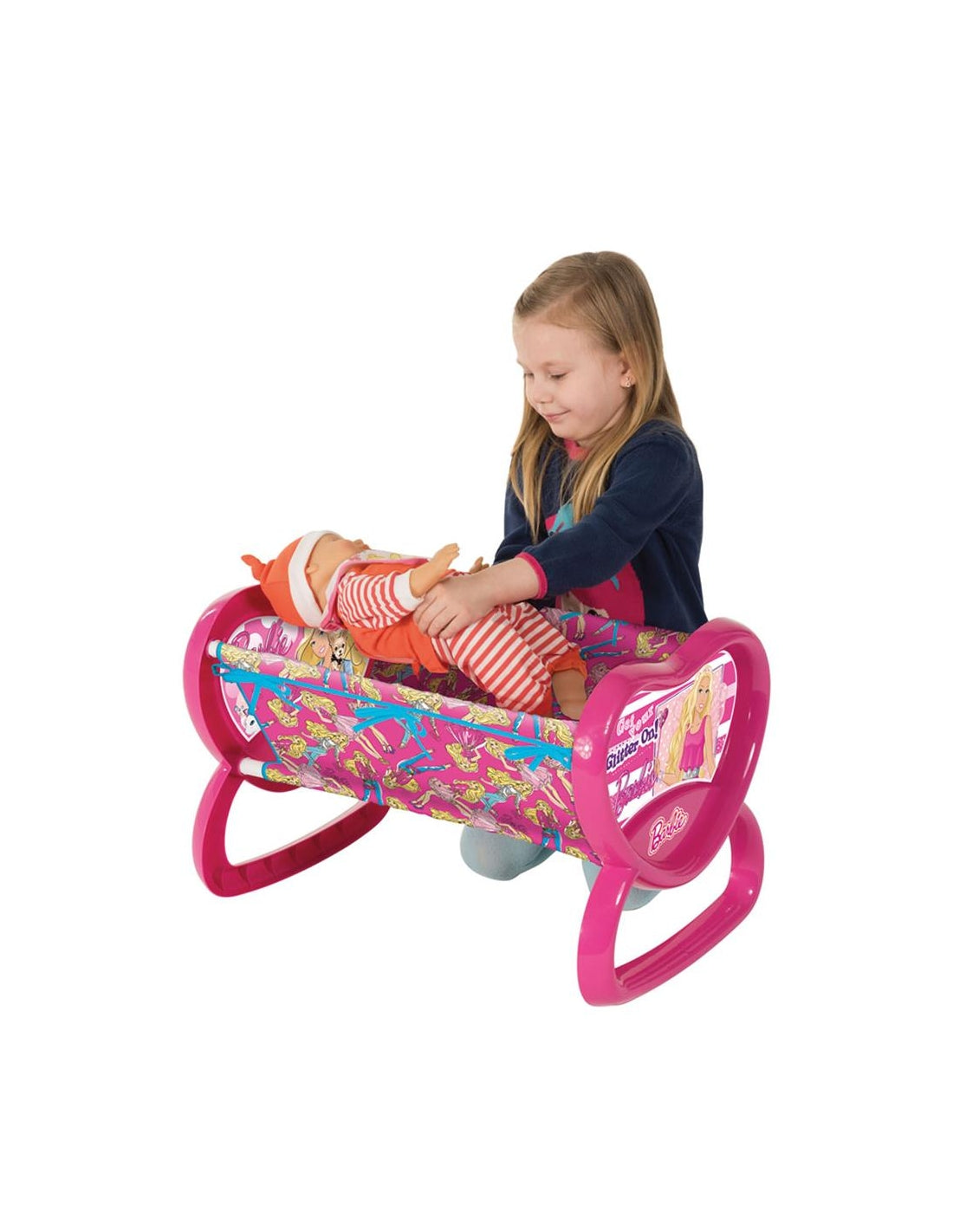 Dede Barbie Rocking Cradle Set-03037