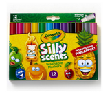 Crayola  Chisel Tip Silly Scents Washable Markers (12 Piece)-588199
