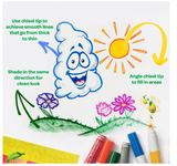 Crayola  Chisel Tip Silly Scents Washable Markers (12 Piece)-588199