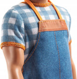 BARBIE KEN FARMER DOLL ON THE FARM GJB62